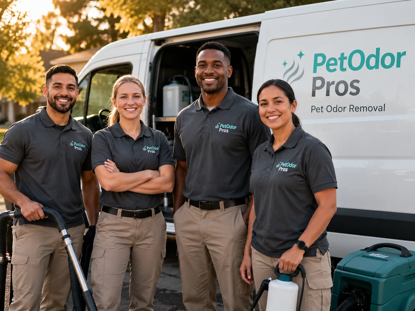Pet Odor Removal team serving Hadley, PA